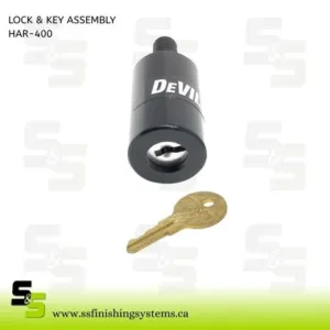 DeVilbiss Lock & Key Assembly – HAR-400