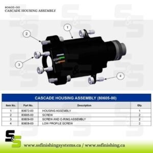 SCREW AND O-RING ASSEMBLY