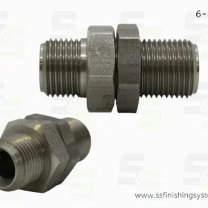 Hosco 3/8 NPS(M) X 3/8 NPS(M) REVERSE BULKHEAD