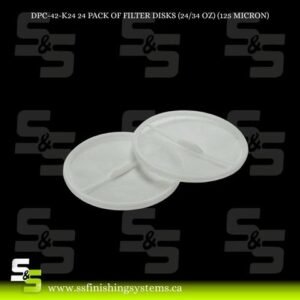 DPC-42-K24 24 PACK OF FILTER DISKS (24/34 OZ) (125 MICRON)
