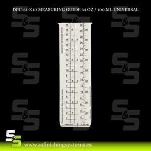 DPC-61-K10 MEASURING GUIDE 34 OZ / 100 ML UNIVERSAL