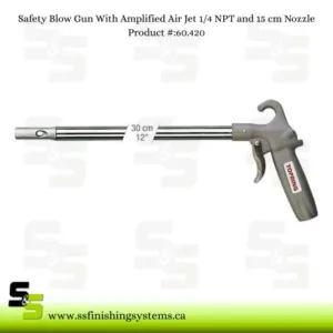 TOPGUN Maximum Thrust long Safety Blow Guns with Venturi Nzl