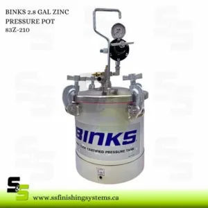 Binks 83Z Series Pressure Tanks