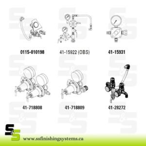 Binks 0115-010180 Air Regulation Part