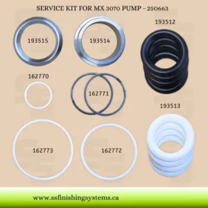 Binks FX190PU Pump Seal Kit – 250663