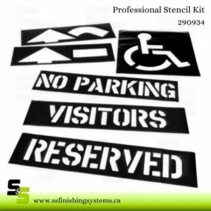 Line Striping Stencils
