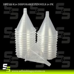 DPC-22-K24 DISPOSABLE FUNNELS 24 PK