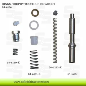 Binks Trophy Touch-Up Gun Repair Kit – 54-6136