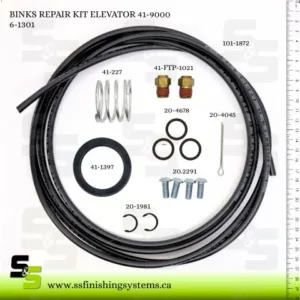 BINKS REPAIR KIT ELEVATOR 41-9000