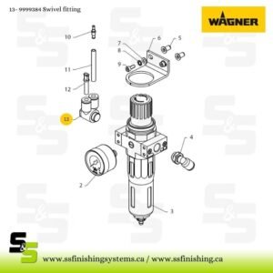 9999384 Swivel fitting