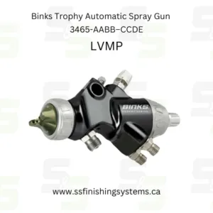 Binks Trophy Series Automatic Spray Gun-3465 LVMP