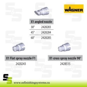 Wagner X1 angled nozzle