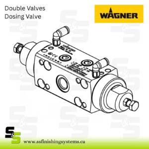 Dosing valve (double)-DV 100-DN2.6-PTFE-SSt