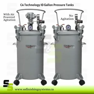 C.A. Technologies 10-Gallon Top Outlet Pressure Tanks