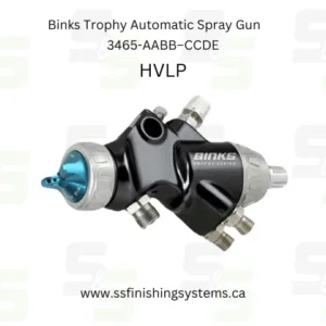 Binks Trophy Series Automatic Spray Gun-3465 HVLP