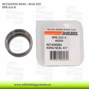 DeVilbiss Retaining Ring & Seal Kit – SPK-102-K