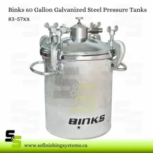 Binks 60 Gal Pressure Tanks