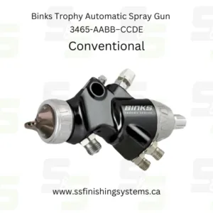Binks Trophy Series Automatic Spray Gun-3465 Conventional