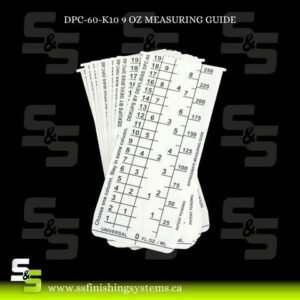 DPC-60-K10 9 OZ MEASURING GUIDE