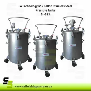C.A. Technologies 12.5-Gallon Bottom Outlet Pressure Tanks
