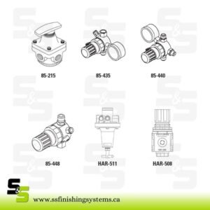 Binks 85-445 Air Regulator