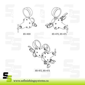 Binks 85-469 Air Regulator