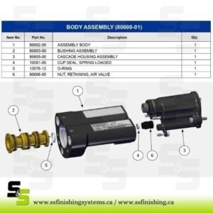 AIR VALVE NUT, RETAINING