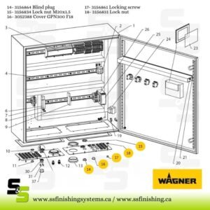 2355297 cable bushing plate