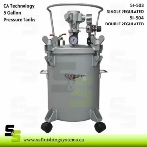 C.A. Technologies 5-Gallon Top Outlet Pressure Tanks
