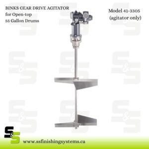 BINKS GEAR DRIVE AGITATOR for Open-top 55 Gallon Drums